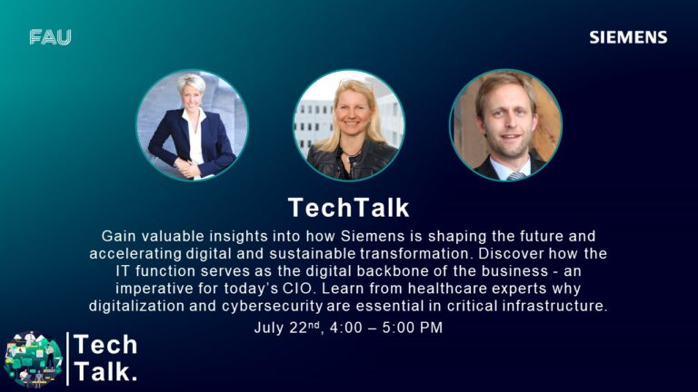 TechTalk with Siemens CIO Hanna Hennig