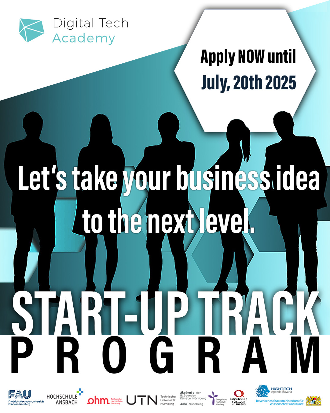 Start-up Track Program Promotion Slide